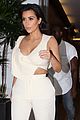 kim kardashian kanye west dine out with kris jenner after art gallery event 08