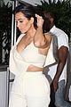 kim kardashian kanye west dine out with kris jenner after art gallery event 12