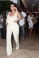 kim kardashian kanye west dine out with kris jenner after art gallery event 13