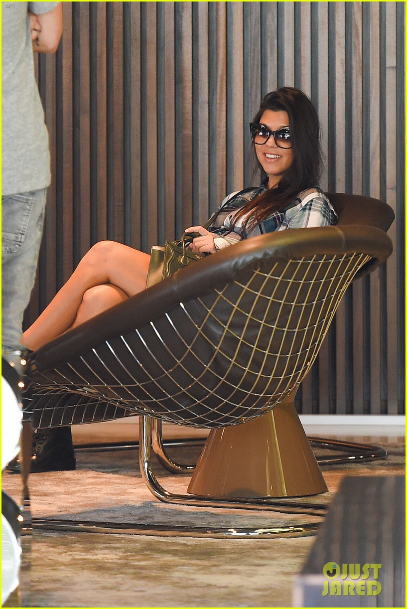 Kourtney Kardashian & Scott Disick Go Furniture Shopping For Expanding