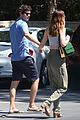 leighton meester adam brody share sweet embrace after lunch 06