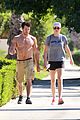 adrianne palicki goes hiking with shirtless jackson spidell 01