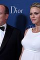 princess charlene hits the red carpet is pregnant with twins 01