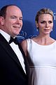 princess charlene hits the red carpet is pregnant with twins 05