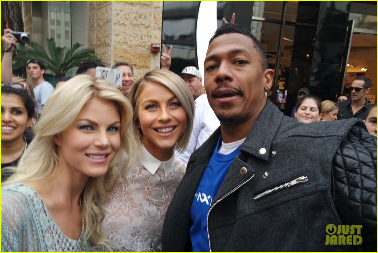 julianne hough nick cannon guinness world records for selfies 023219331