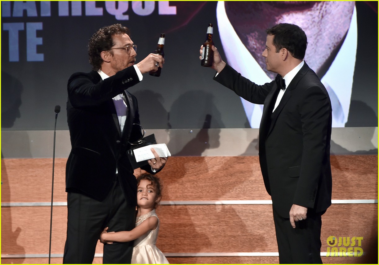 matthew mcconaughey shares adorable moment with daughter vida at american cinematheque 093224483