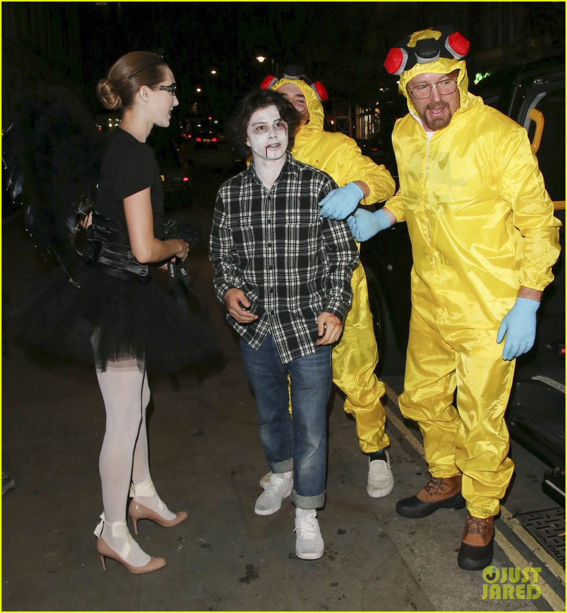 guy ritchie son rocco are breaking bad for halloween 2014 123231299