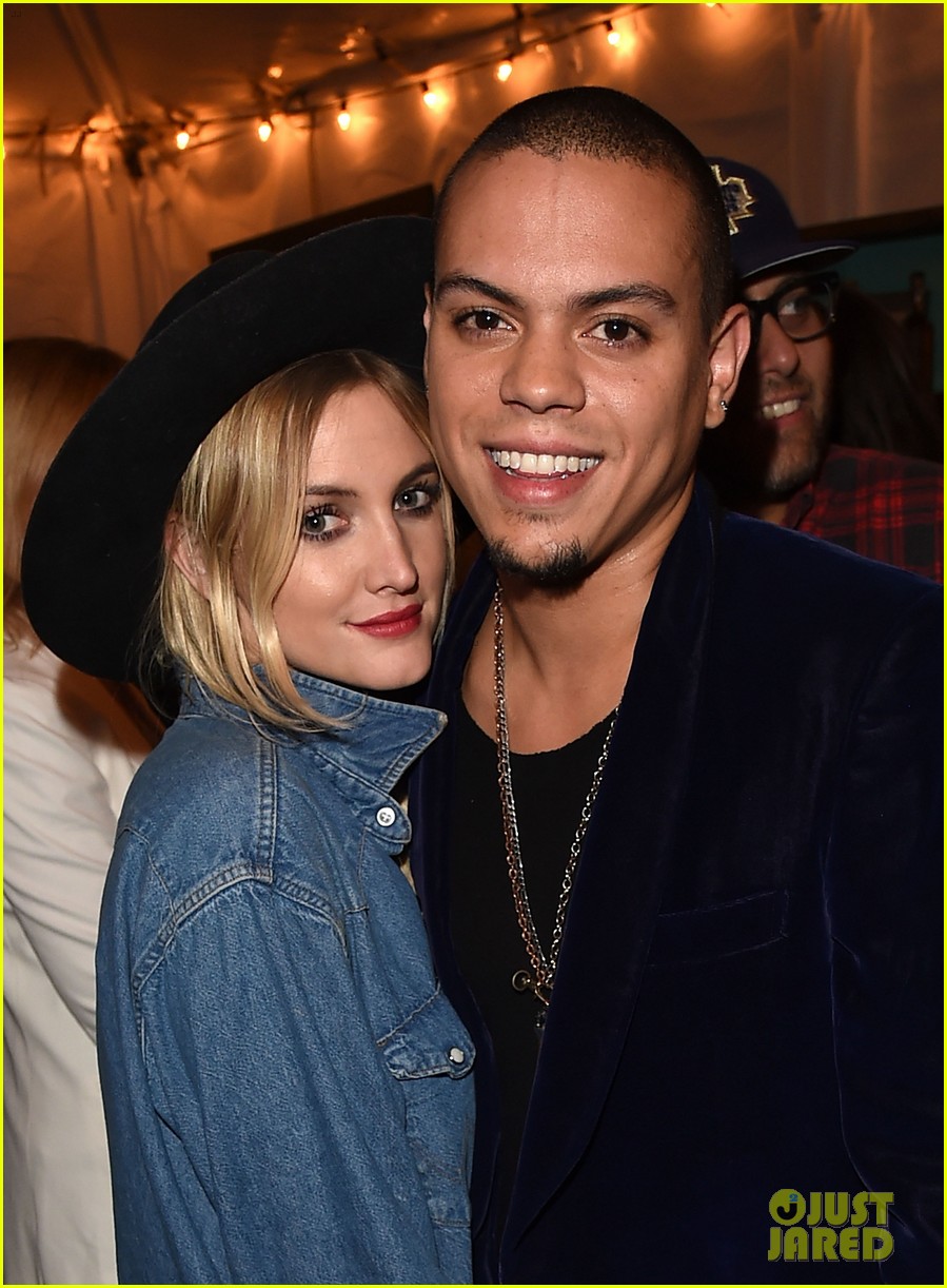hilary swank ashlee simpson evan ross have a special evening 083226411