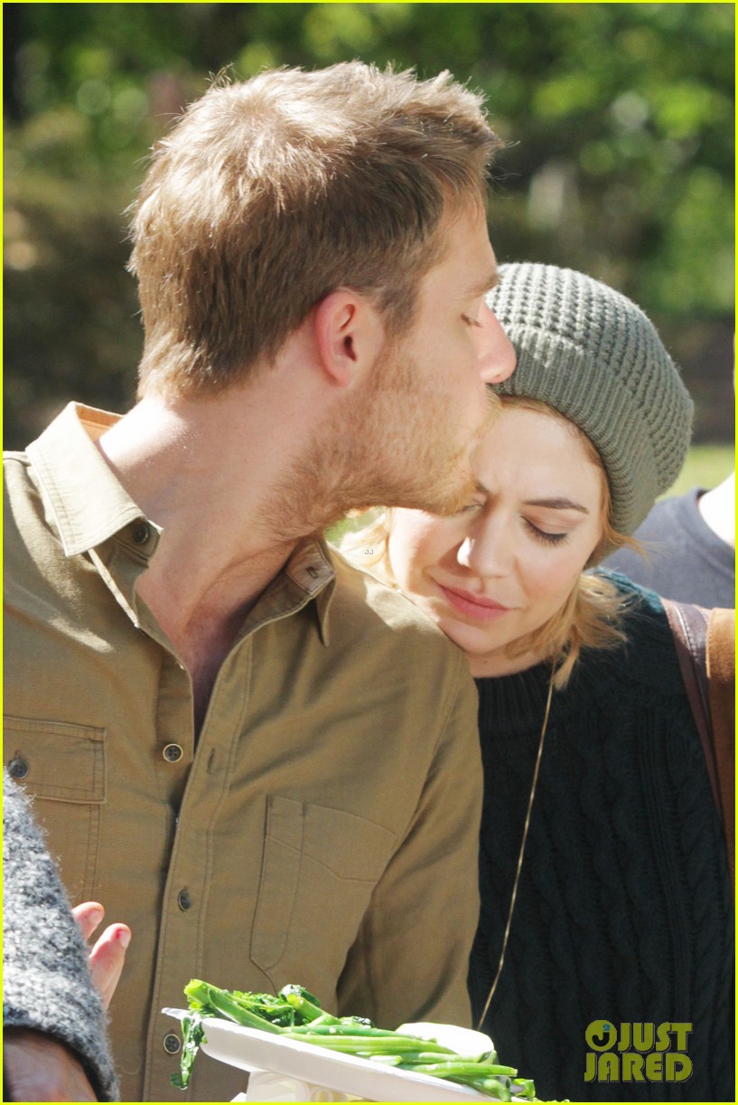 analeigh tipton gets foreheard kiss from jake mcdornan 063213685