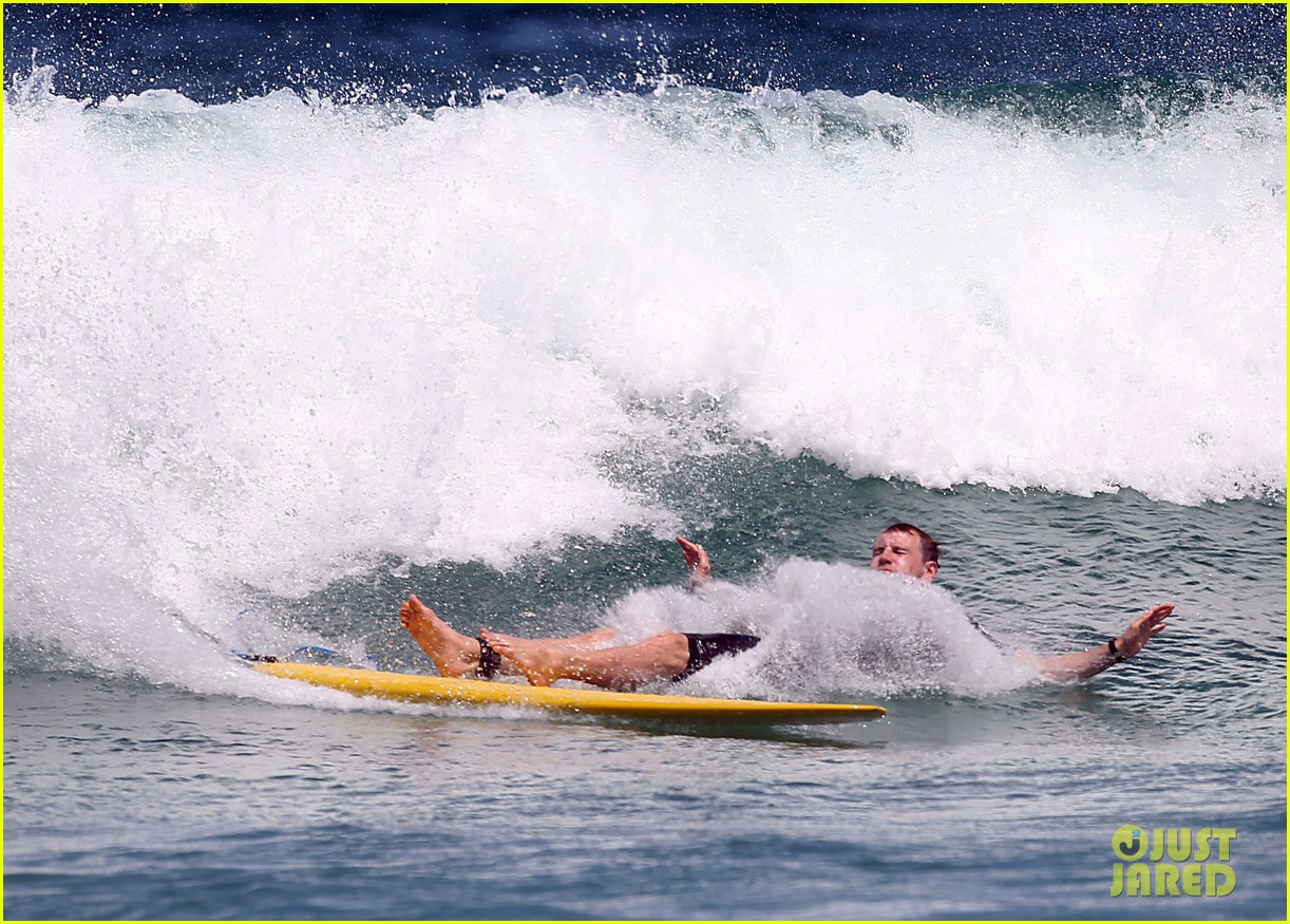 michael fassbender shirtless surfing in sydney 253252037
