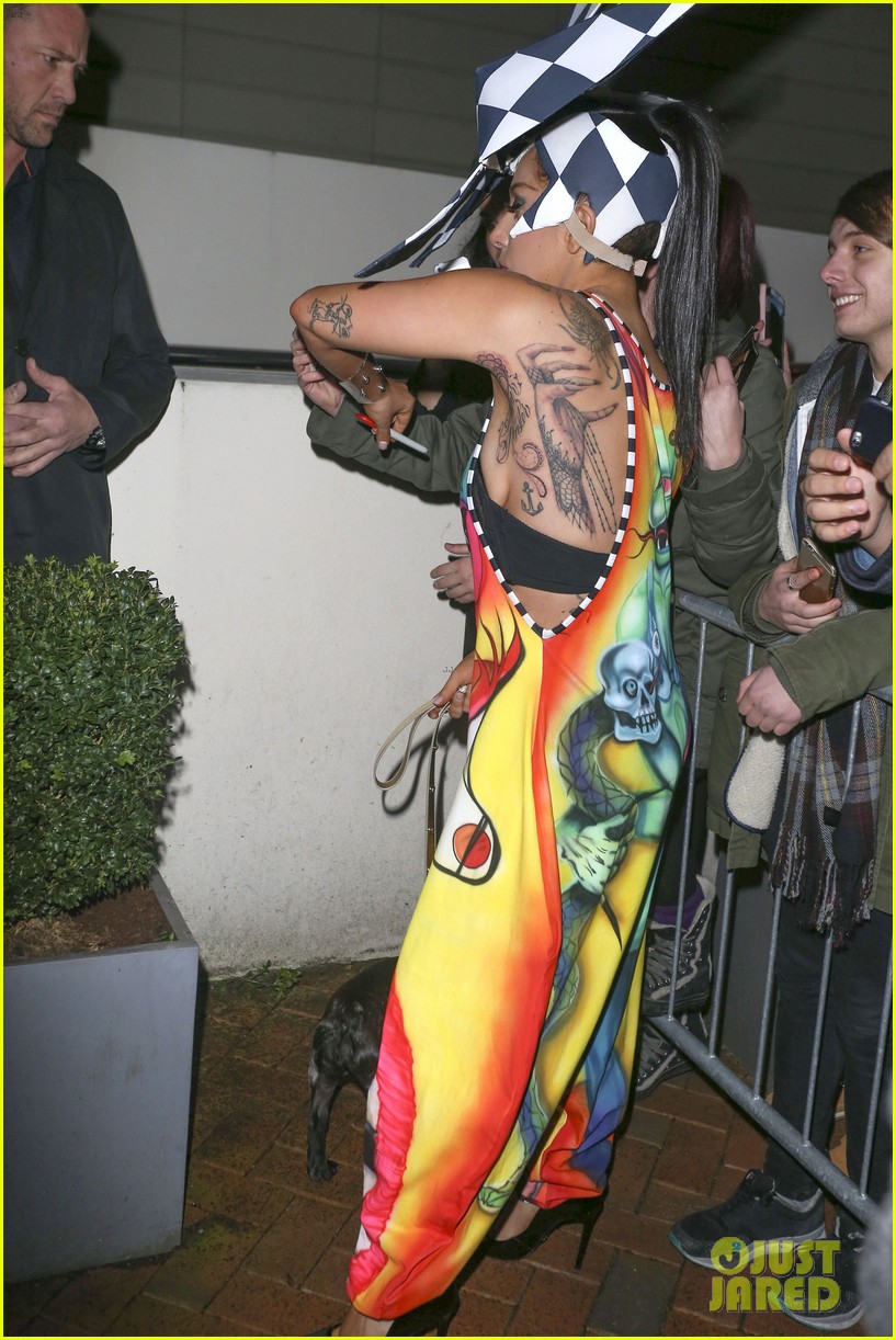 Lady Gaga's 'Little Monster' Tattoo Revealed