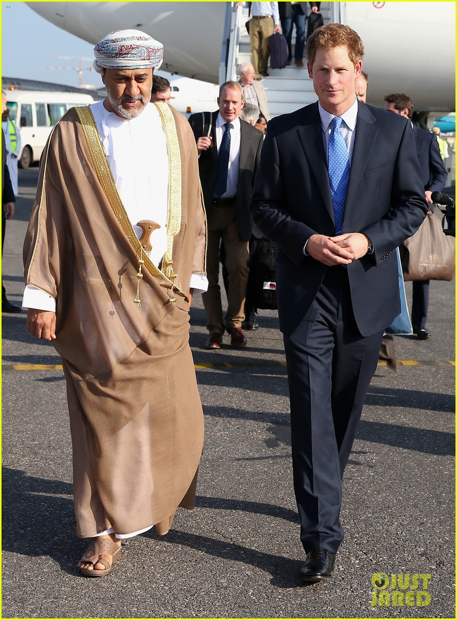 prince harry handsome for first day in oman 01