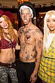 ashley madekwe janel parrish have fun with keek at just jared halloween party 21