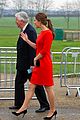 kate middleton shows tiny baby bump in red dress 06