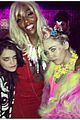 miley cyrus goes topless hangs with patrick schwarzenegger at her party 01