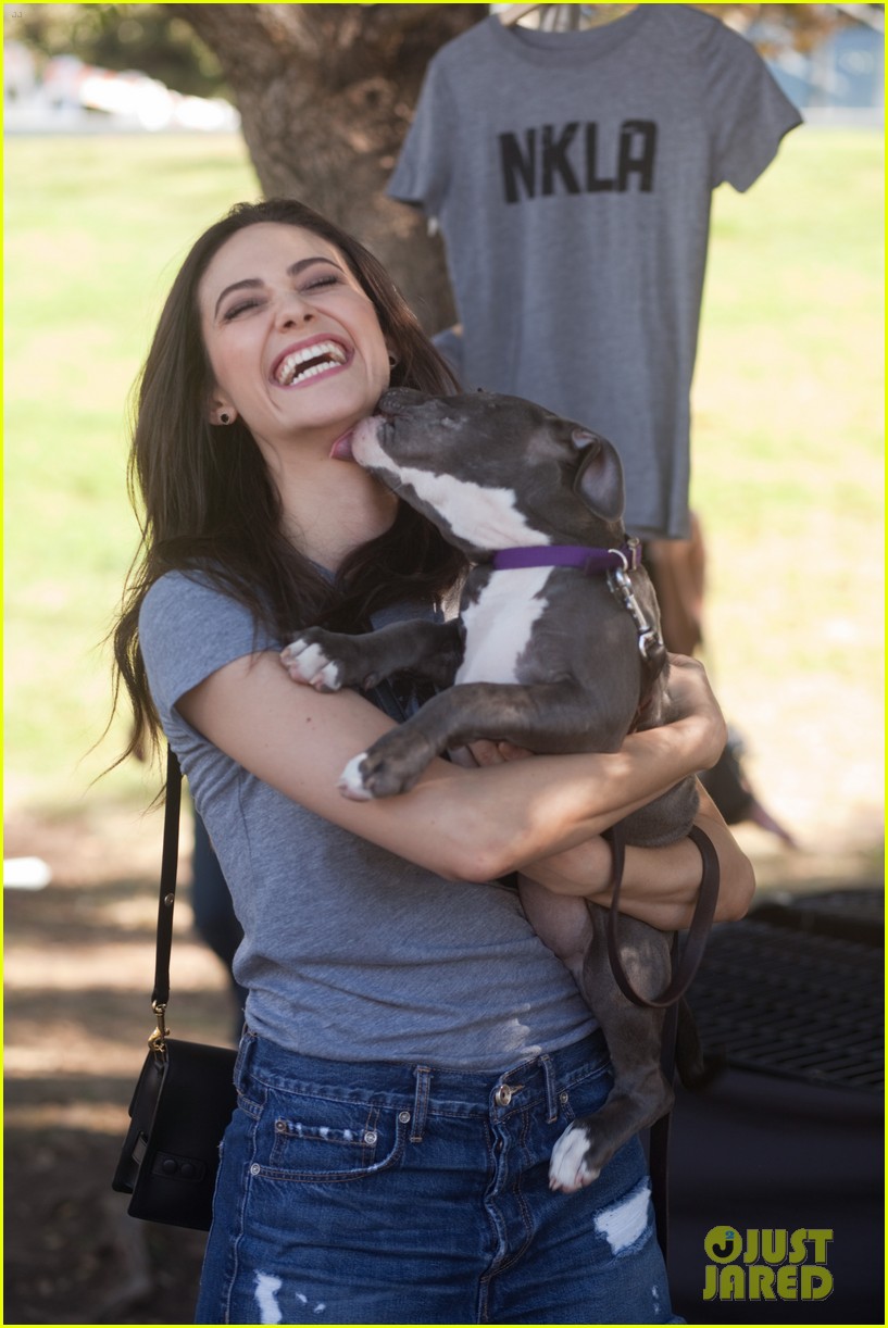 emmy rossum adopted cutest new pup 07