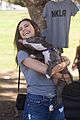 emmy rossum adopted cutest new pup 01
