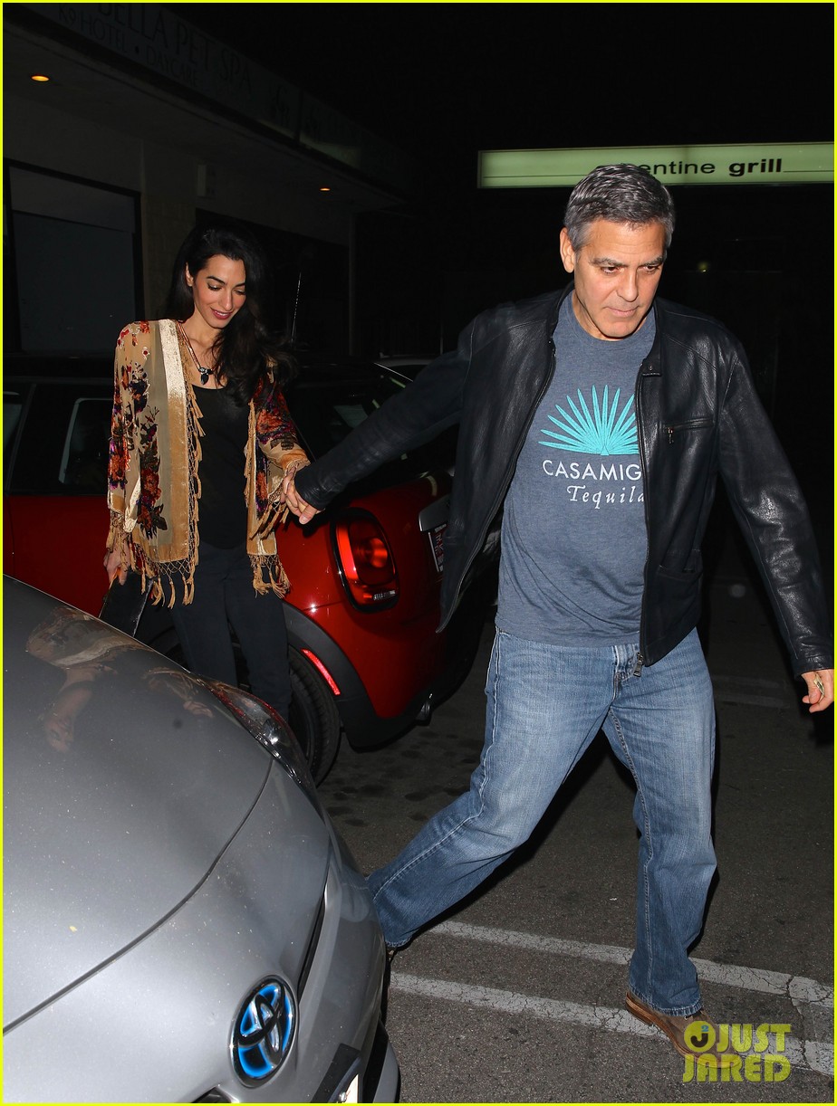 george clooeny steps out with wife amal after shes named barbara walters most fascinating 033262417