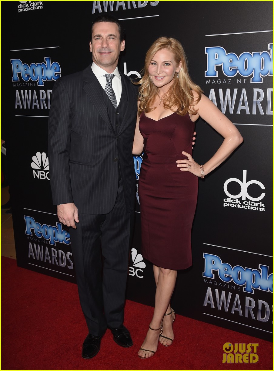 Elisabeth Moss Presents People Magazine Award to Jon Hamm Photo