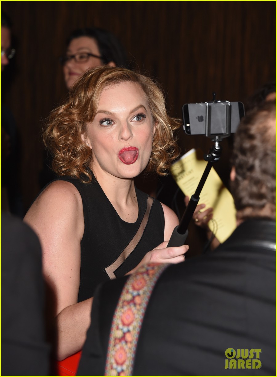 Elisabeth Moss Presents People Magazine Award to Jon Hamm Photo