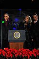 tom hanks wife rita wilson help president obama light the national christmas 06