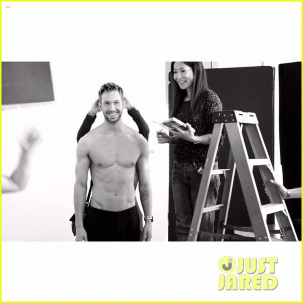 calvin harris flaunts his abs goes shirtless for armani shoot 013263652