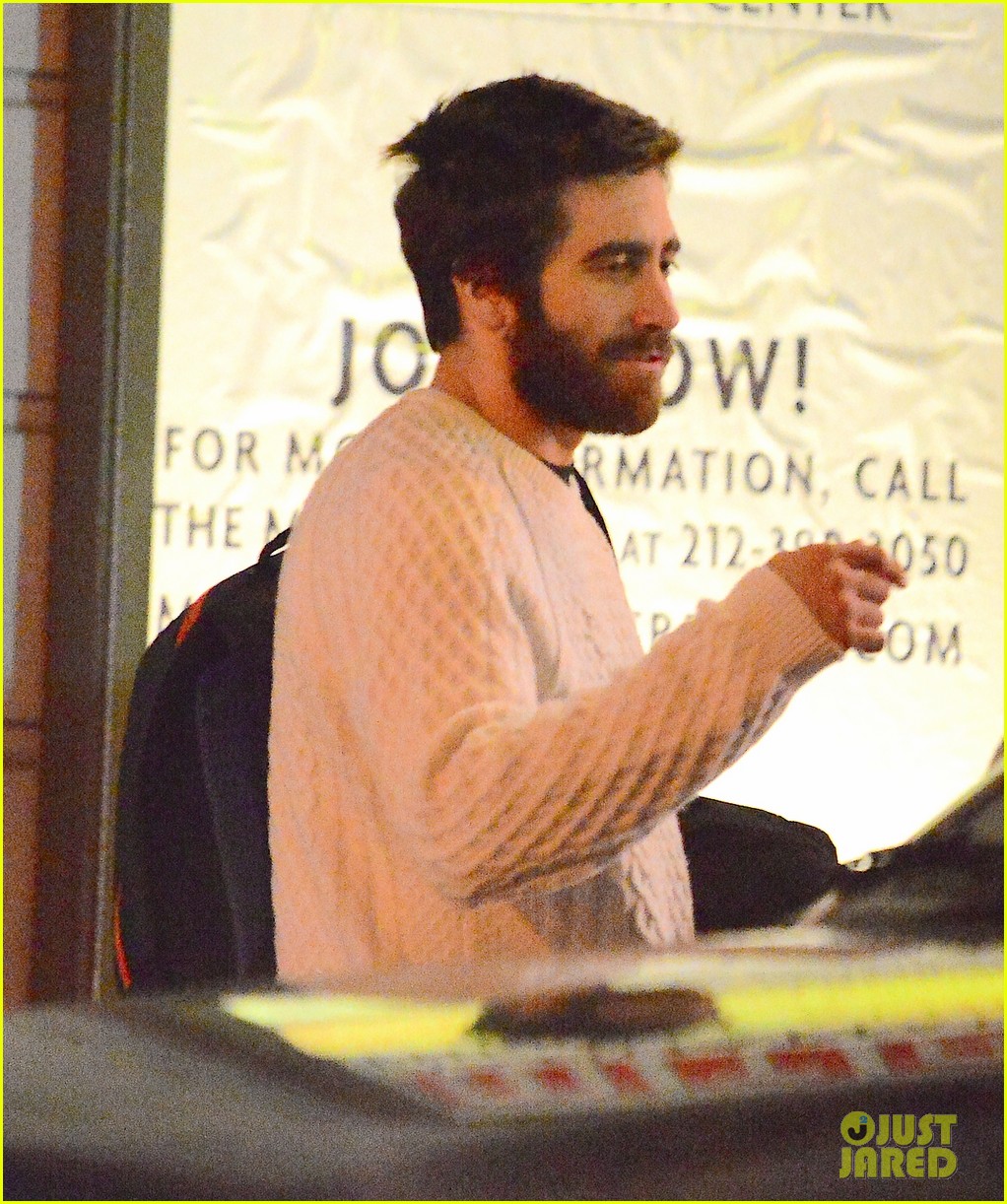 Jake Ruth Jake Gyllenhaal & Ruth Wilson Share a Laugh After Rehearsal: Photo ...