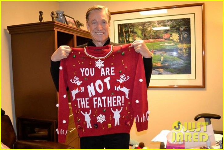 maury povich not the father christmas sweater 013268404