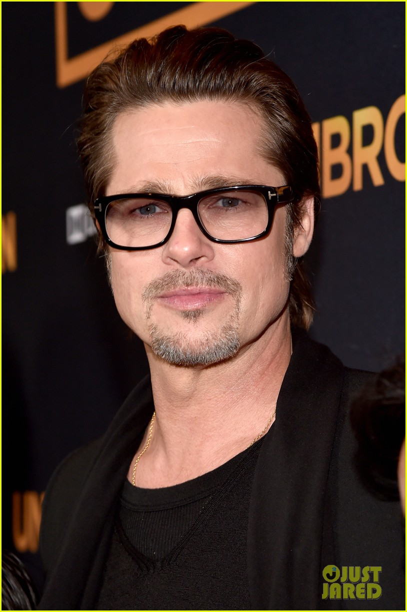 brad pitt brings family to unbroken hollywood premiere 043262988