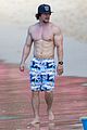 mark wahlberg shows off ripped shirtless body in barbados 23