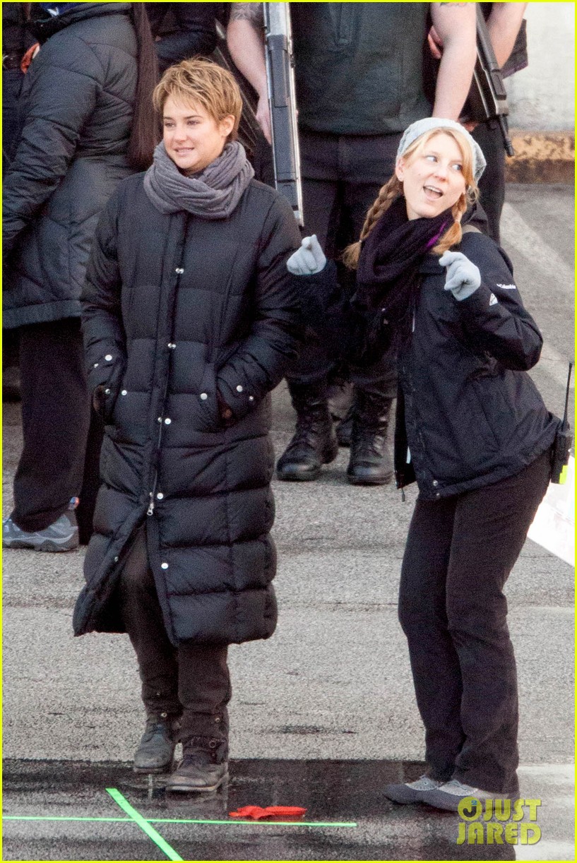 shailene woodley theo james are back to work on insurgent 213265676