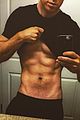 ashley parker shirtless workout selfies 23