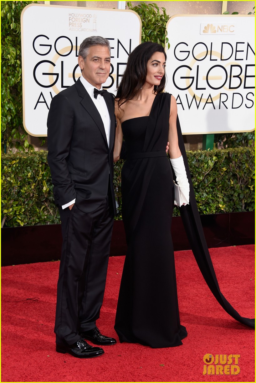 george clooney thanks wife amal during golden globes 2015 123278373