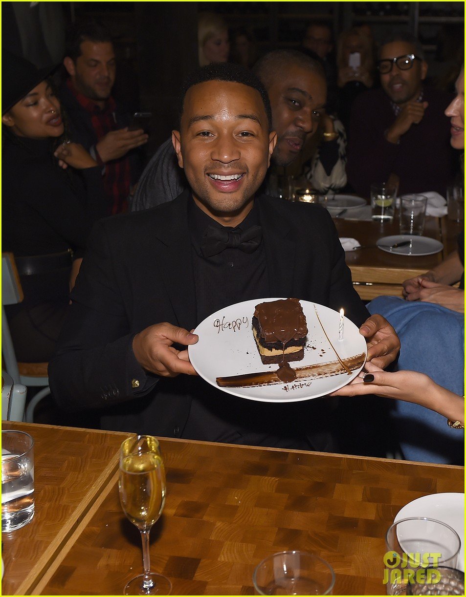 Kim Kardashian & Kanye West Pack on the PDA During John Legend's