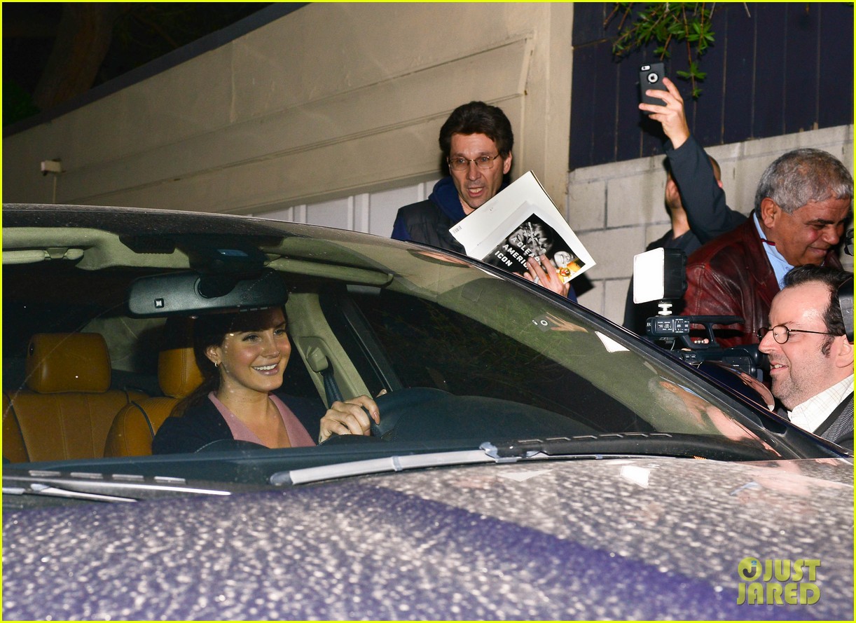 lana del rey gets back to the recording studio after sundance 073291126