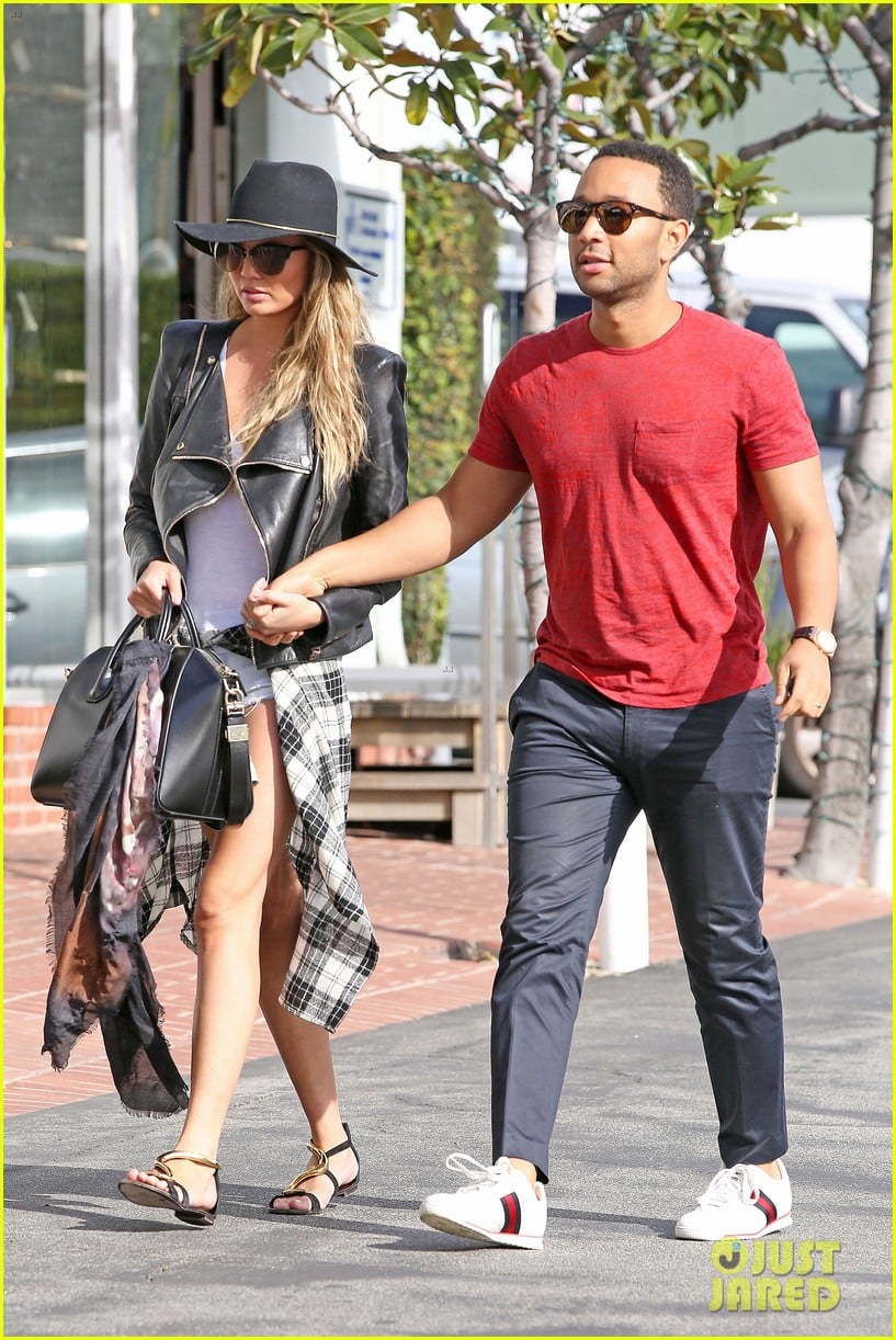 Photo: john legend chrissy teigen pose for super sexy gq spread 07