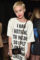 miley cyrus shirt dress message daily front row fashion show 05