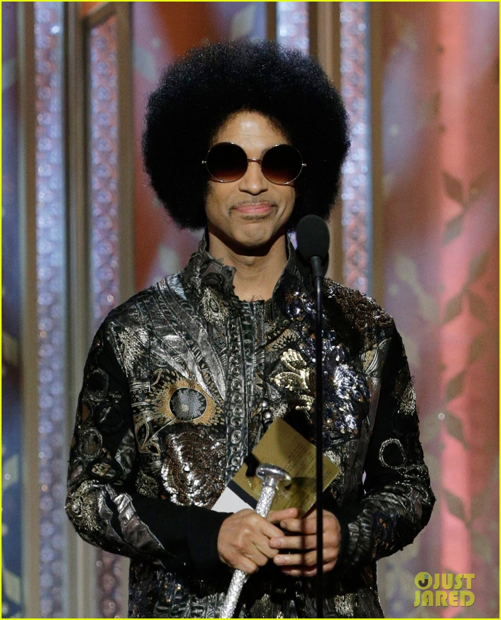 Prince Makes Surprise Appearance at Golden Globes 2015! Photo 3278290