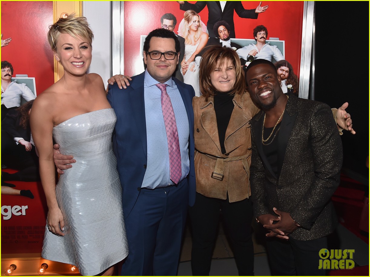 wedding ringer cast gets amy pascals support at premiere 263273797