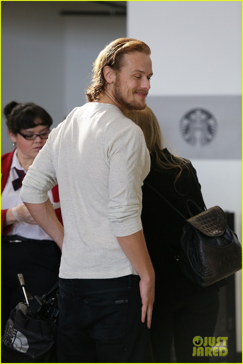 outlanders sam heughan heads out of town 083283734