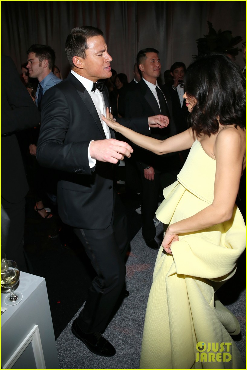 Channing Tatum & Jenna Dewan Dance Night Away at Golden Globes After