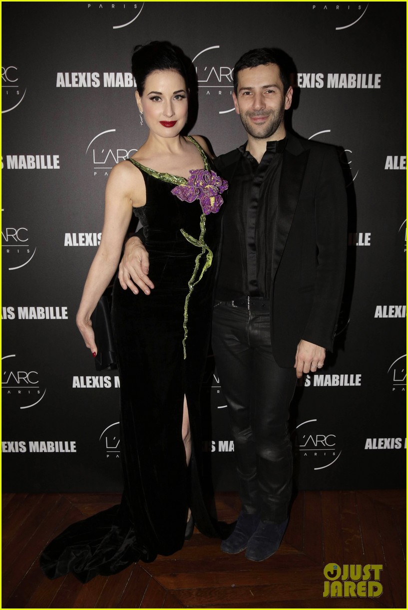 dita von teese helps alexis mabille celebrate 10 years of haute couture 14