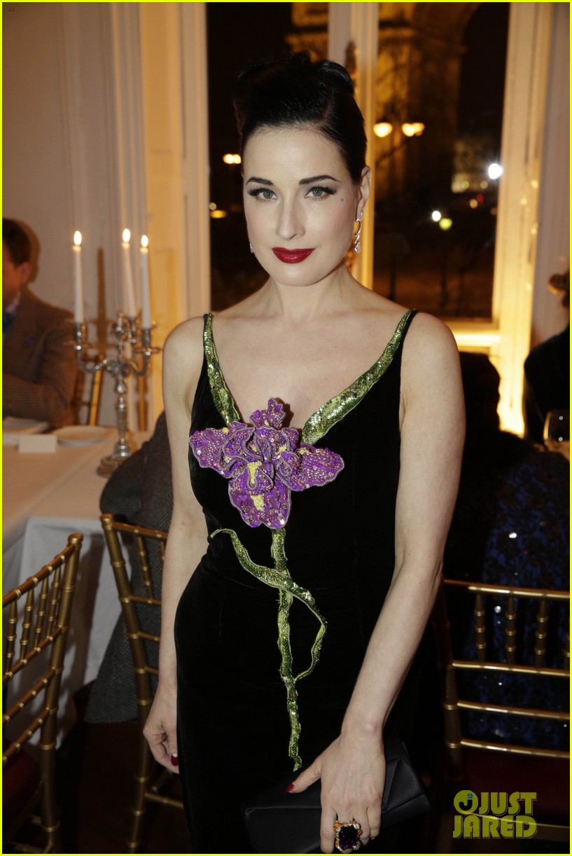 dita von teese helps alexis mabille celebrate 10 years of haute couture 17