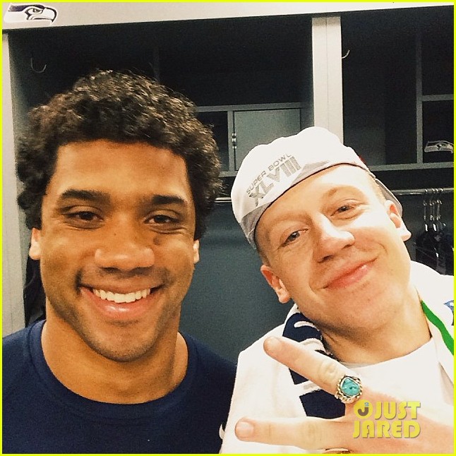 russell wilson macklemore are basically bffs see their fun photos 053292534