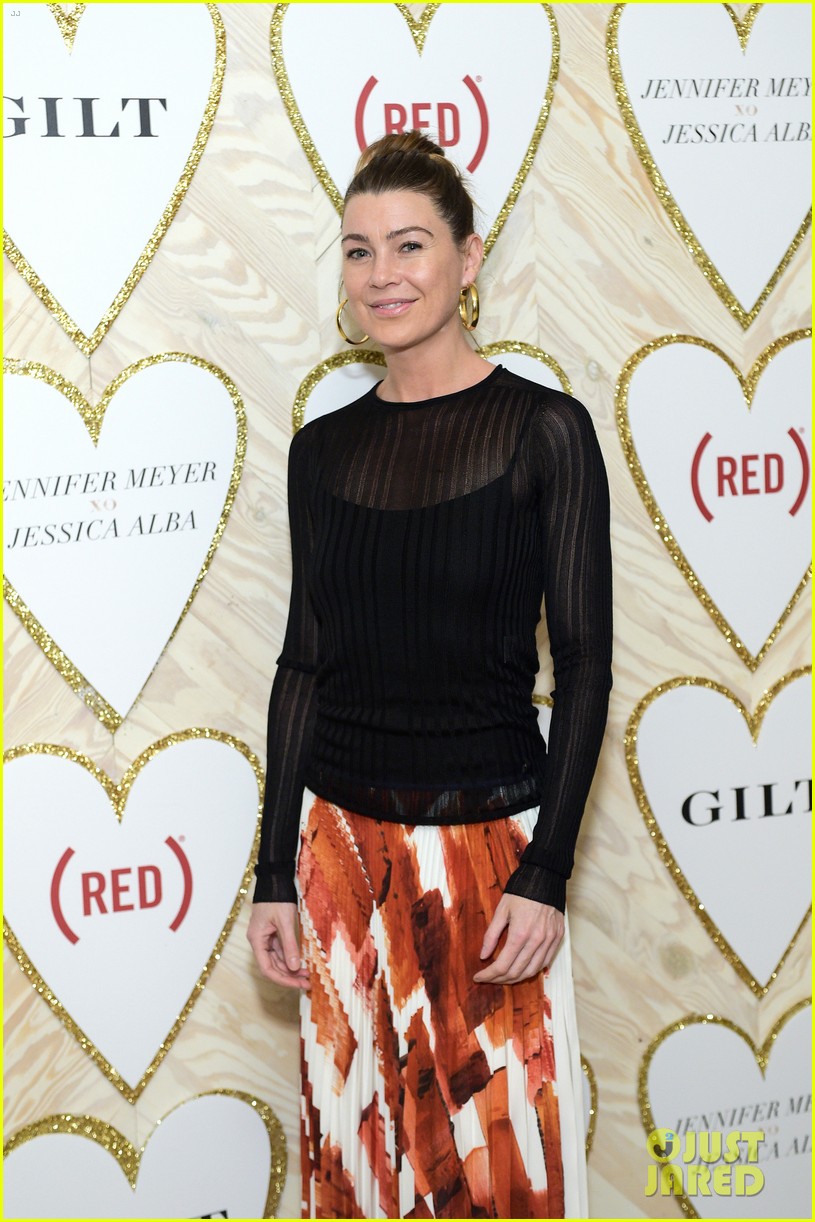 Jessica Alba & Jennifer Meyer Celebrate RED Necklace Launch with Ellen