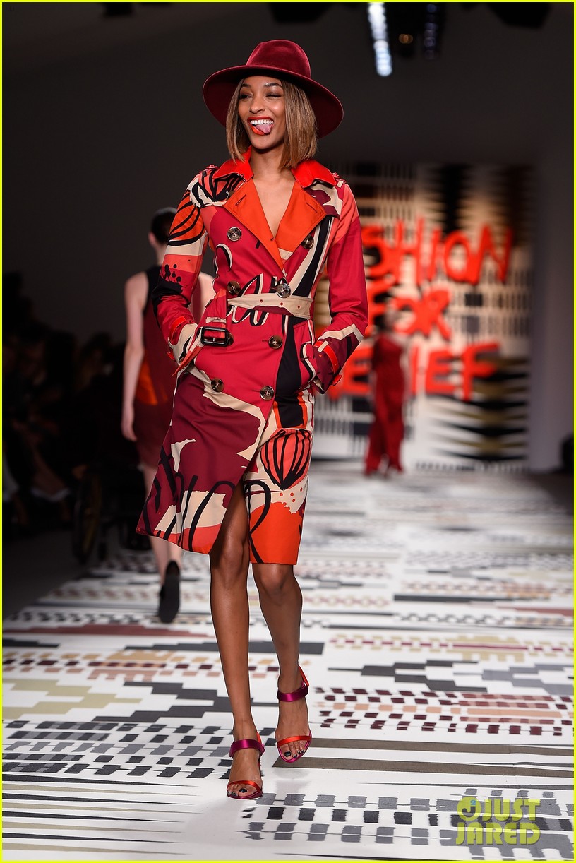naomi campbell jourdan dunn more hit the runway at fashion for relief 183308735
