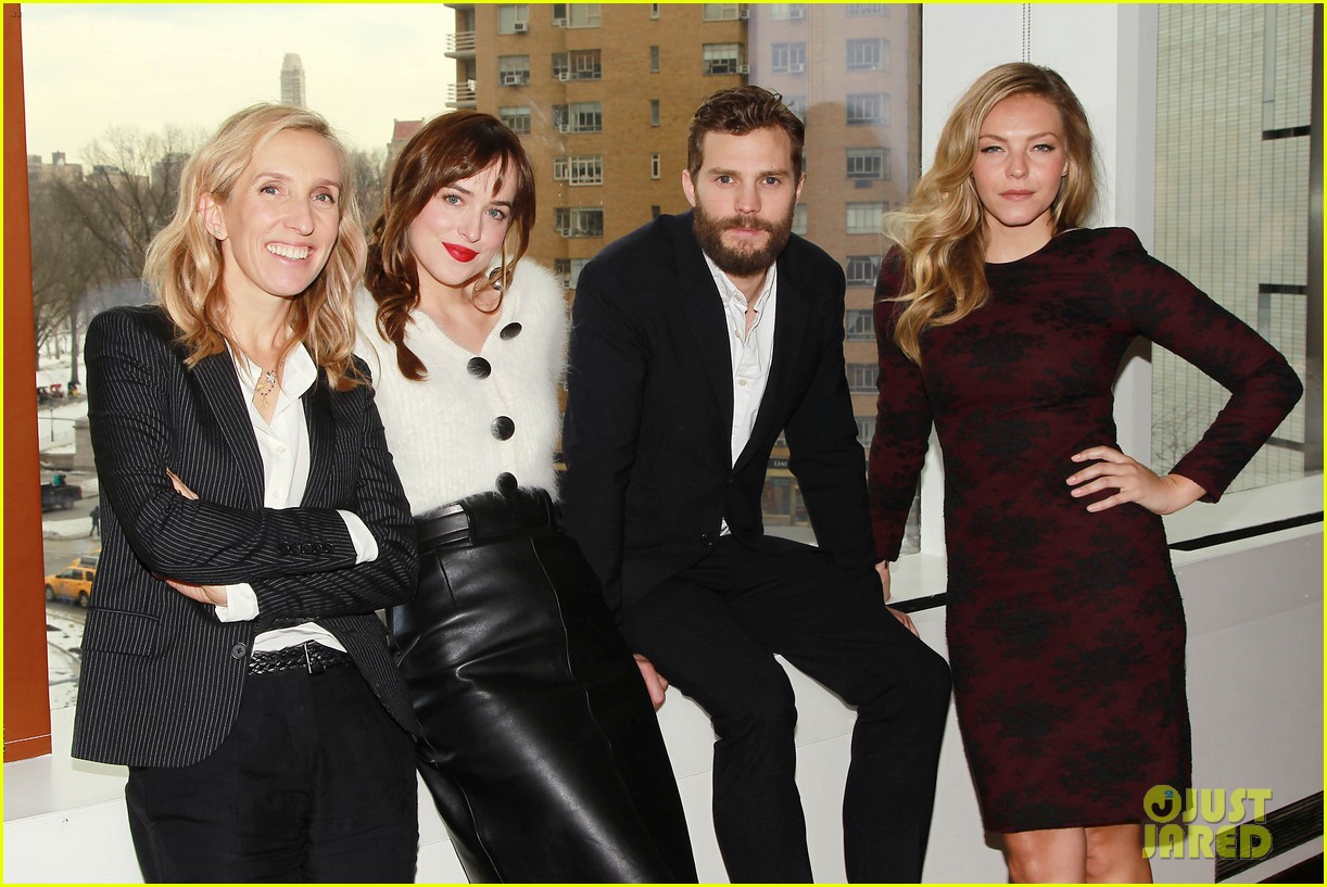 fifty shades of grey cast gets interviewed on today show 36