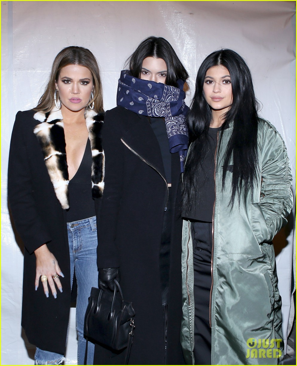 kylie jenner walks the runway in kanye wests fashion show 08