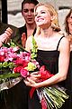 sienna miller takes her opening night bow in cabaret 16