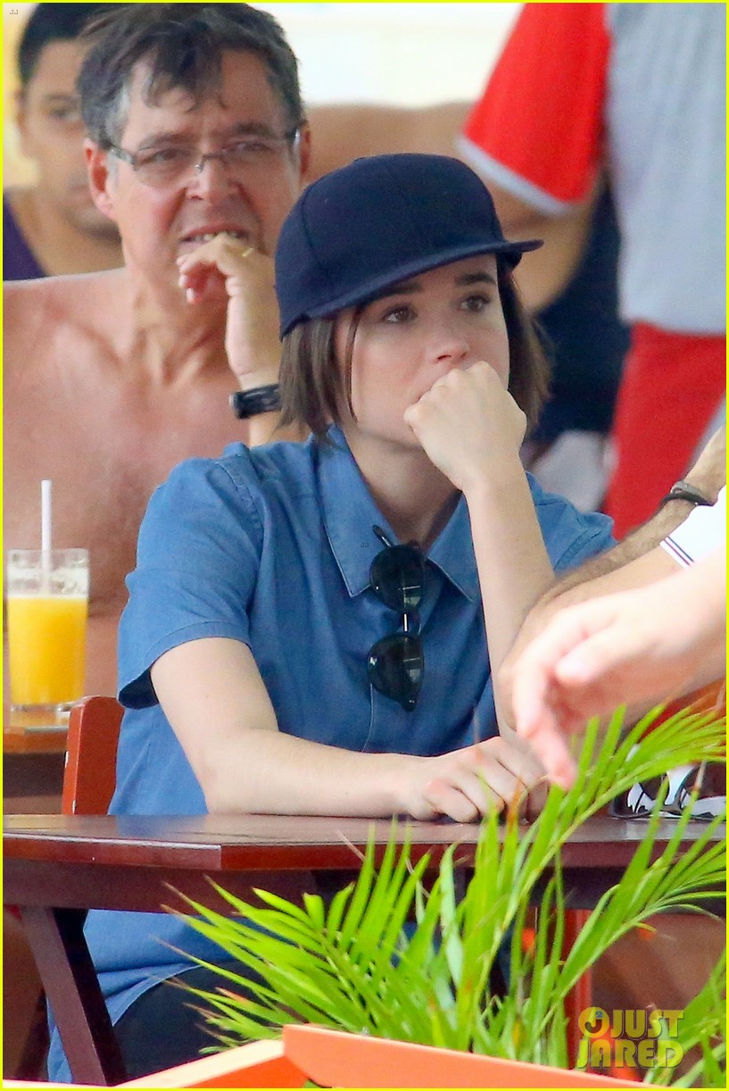 ellen page stays mum on dating life 023312740